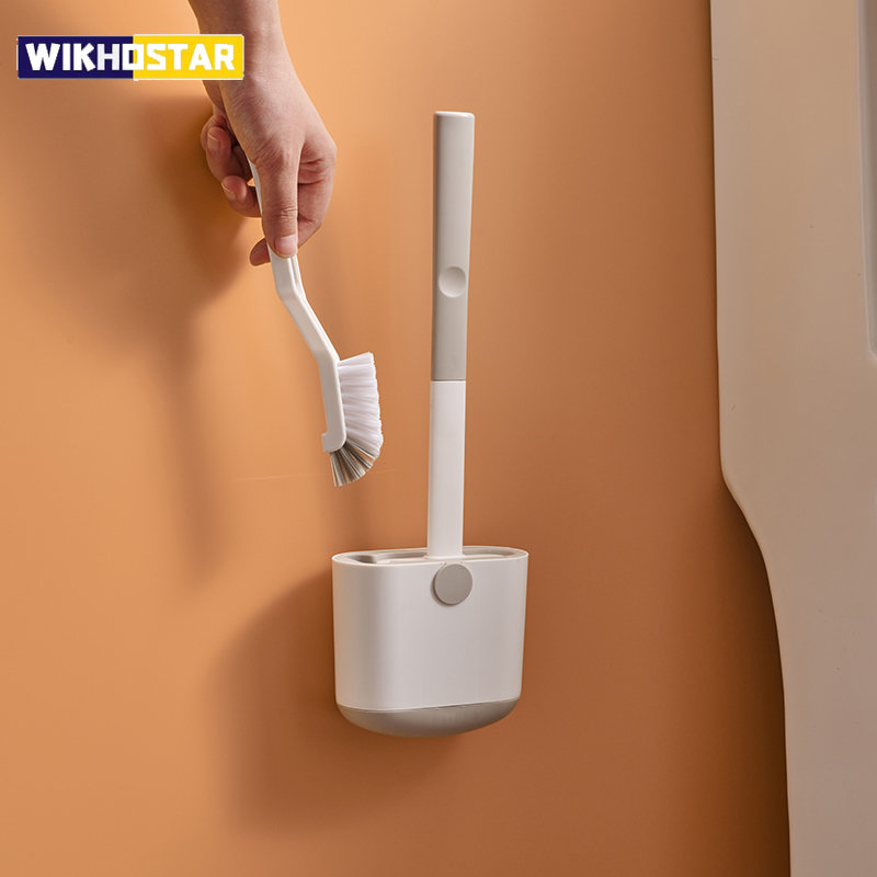 Brush Bristle Set - WIKHOSTAR zestaw szczotek do toalety ścienna