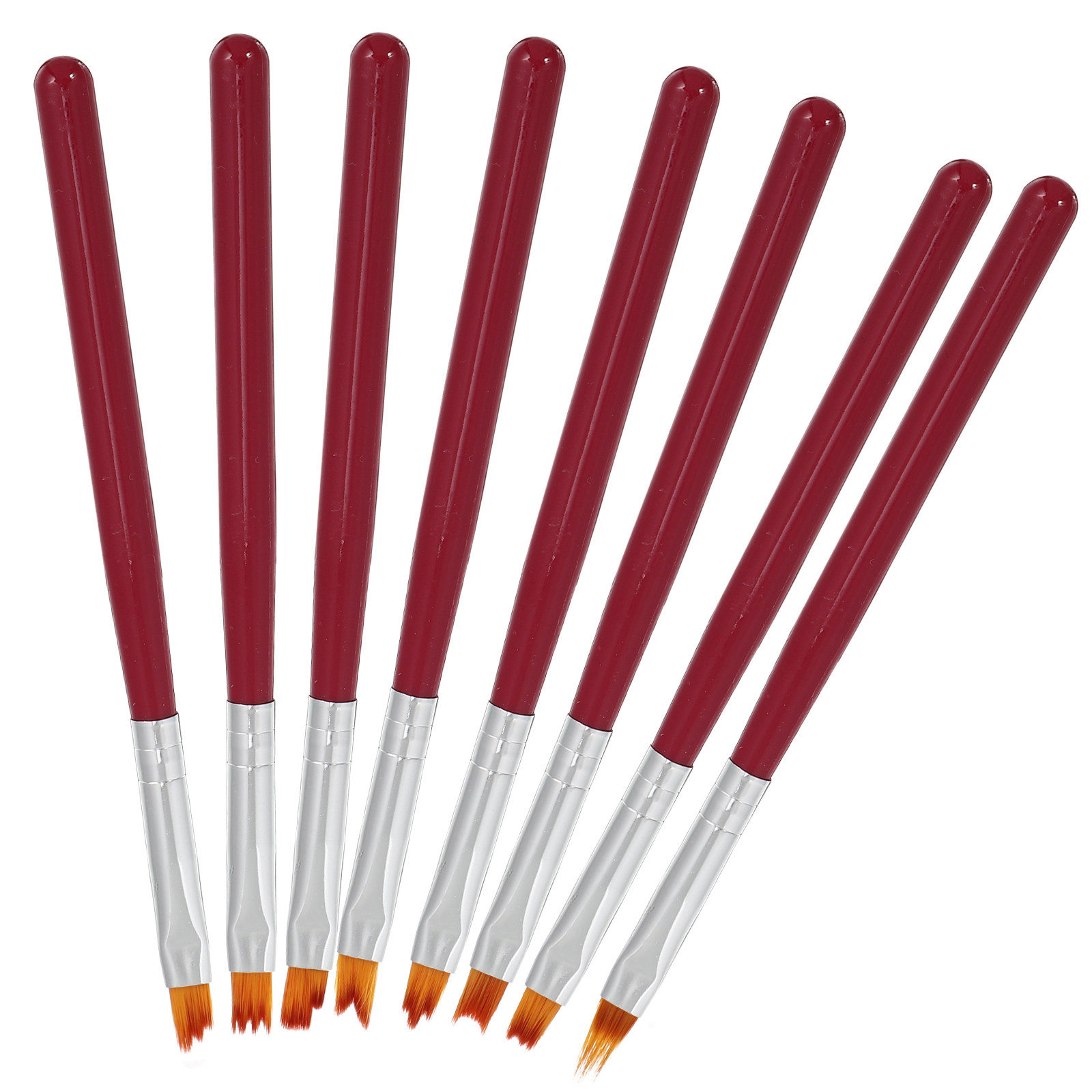 Zestaw 8 pędzli do zdobienia p – Brush Bristle Set recenzja i cena
