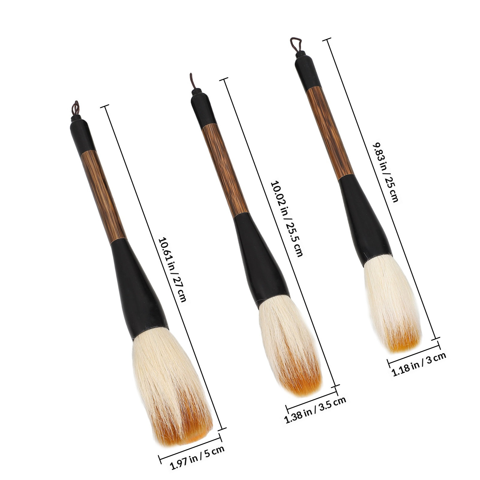 3-częściowy zestaw pędzli do k – Brush Bristle Set recenzja i cena