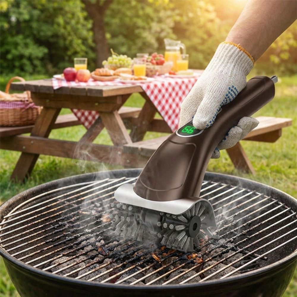 Szczotka do grilla elektryczne – Brush Bristle Set recenzja i cena